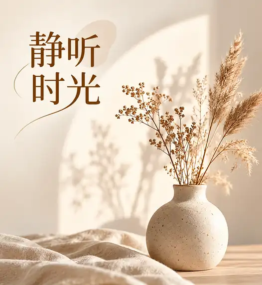 浅黄文艺清新模板封面